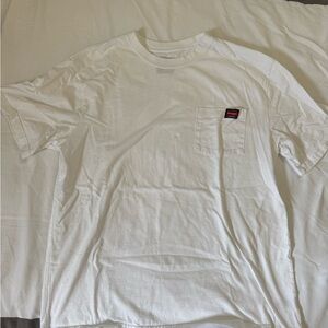 Two Wrangler t shirts with pocket one light grey and one white